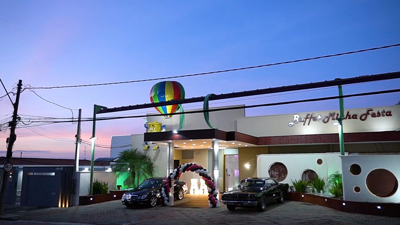 Fachada do Buffet Minha Festa